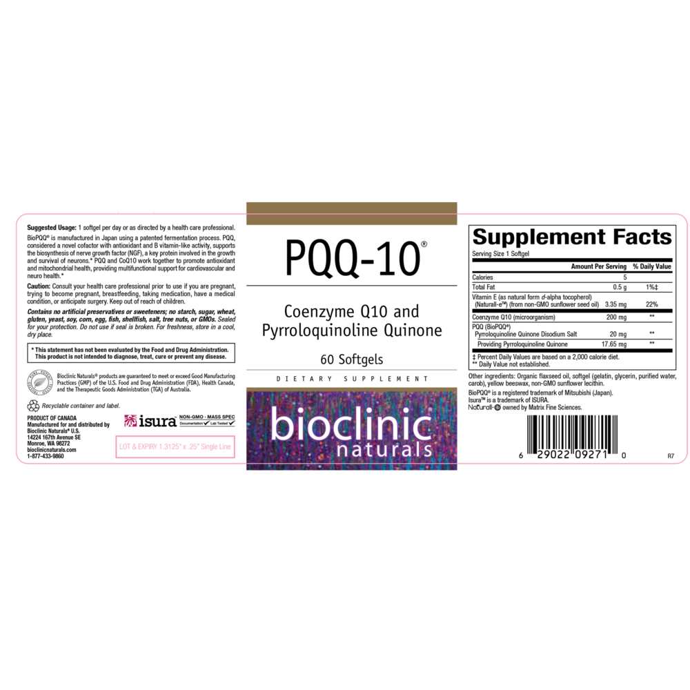 Product image for CerebroVital PQQ-10.