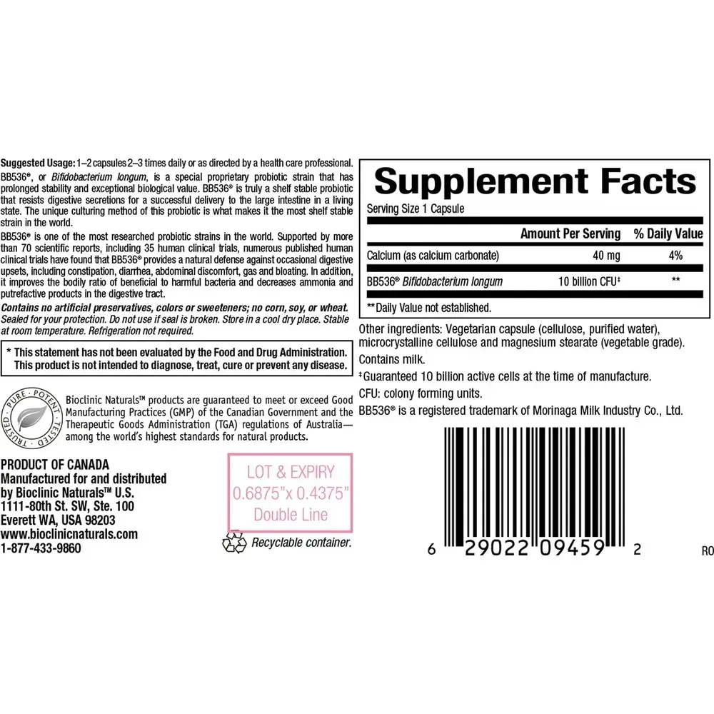 Product image for Probiotic-Pro BB536.