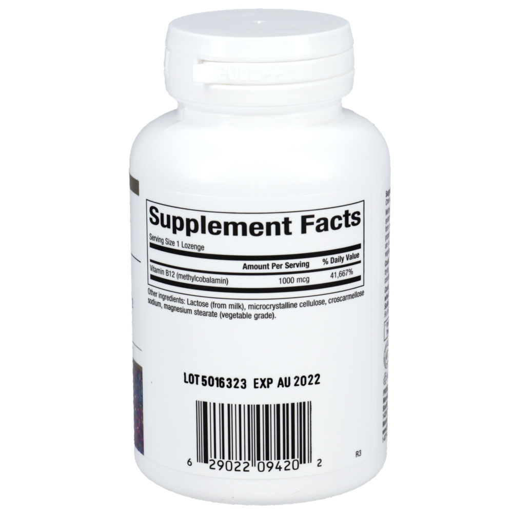 Product image for B12 Methylcobalamin 1000mcg.