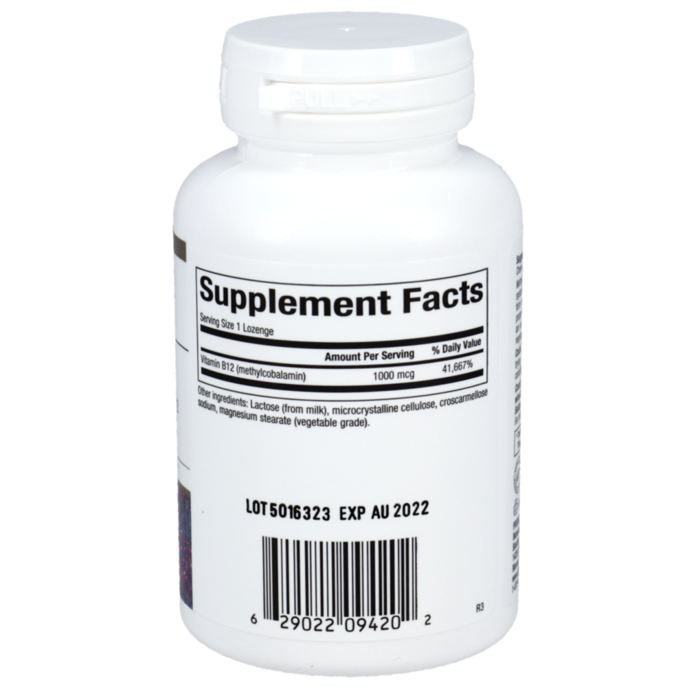 Product image for B12 Methylcobalamin 1000mcg.