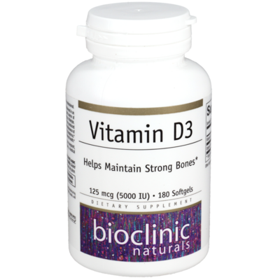 Vitamin D3 5000iu 180 Softgels