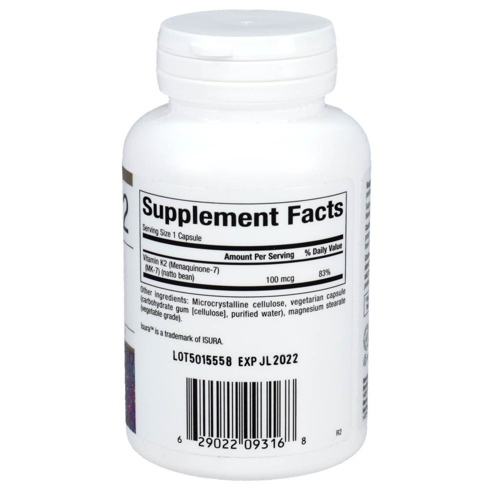 Product image for Vitamin K2 100mcg.