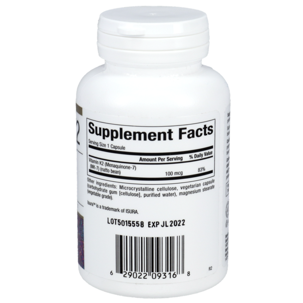 Product image for Vitamin K2 100mcg.