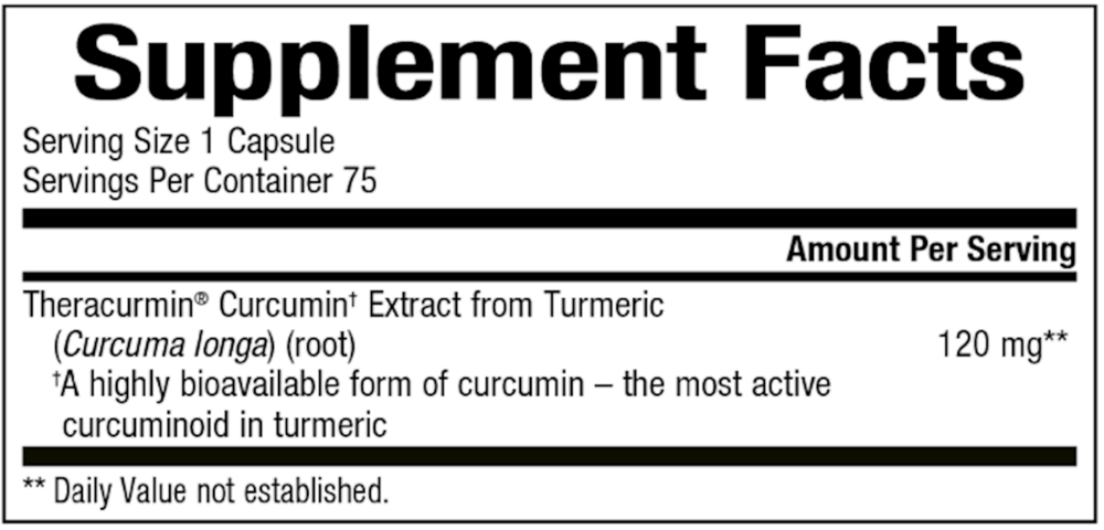 Product image for Theracurmin 2x 120mg.