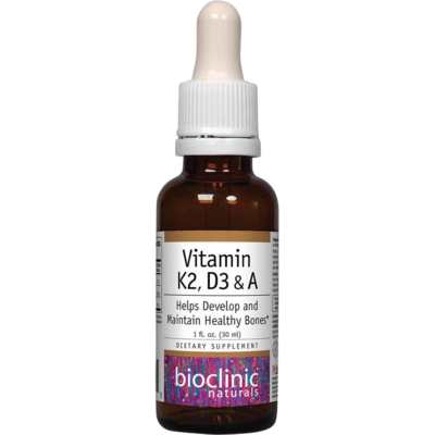 Vitamin K2, D3 & A