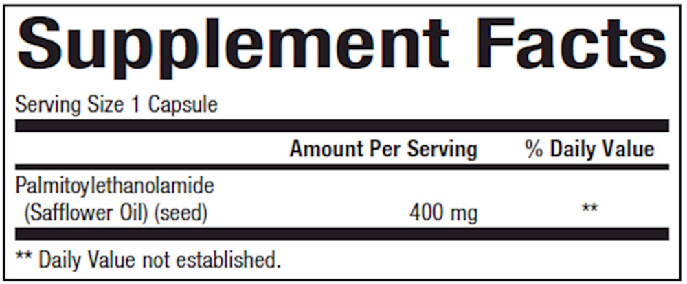 Product image for PEA (Palmitoylethanolamide).