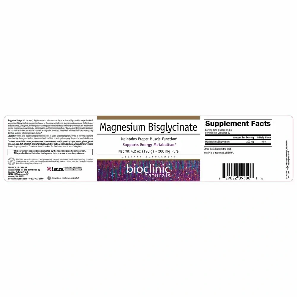Product image for Magnesium Bisglycinate.