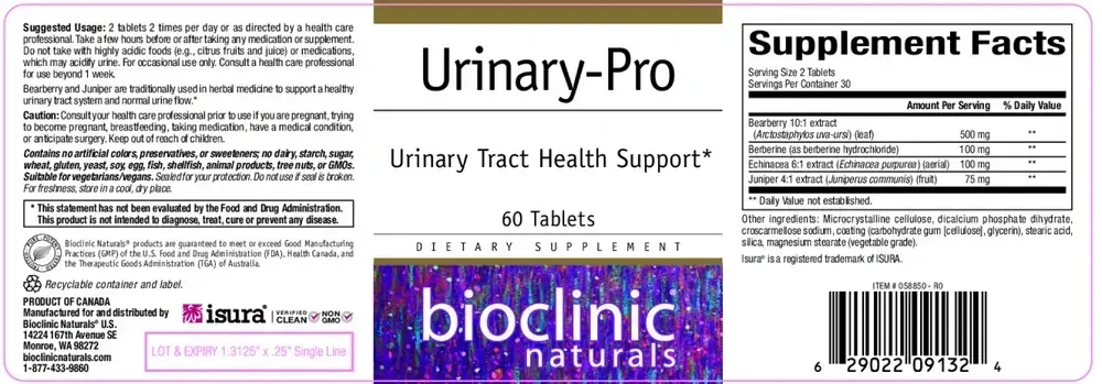 Product image for Urinary Pro.
