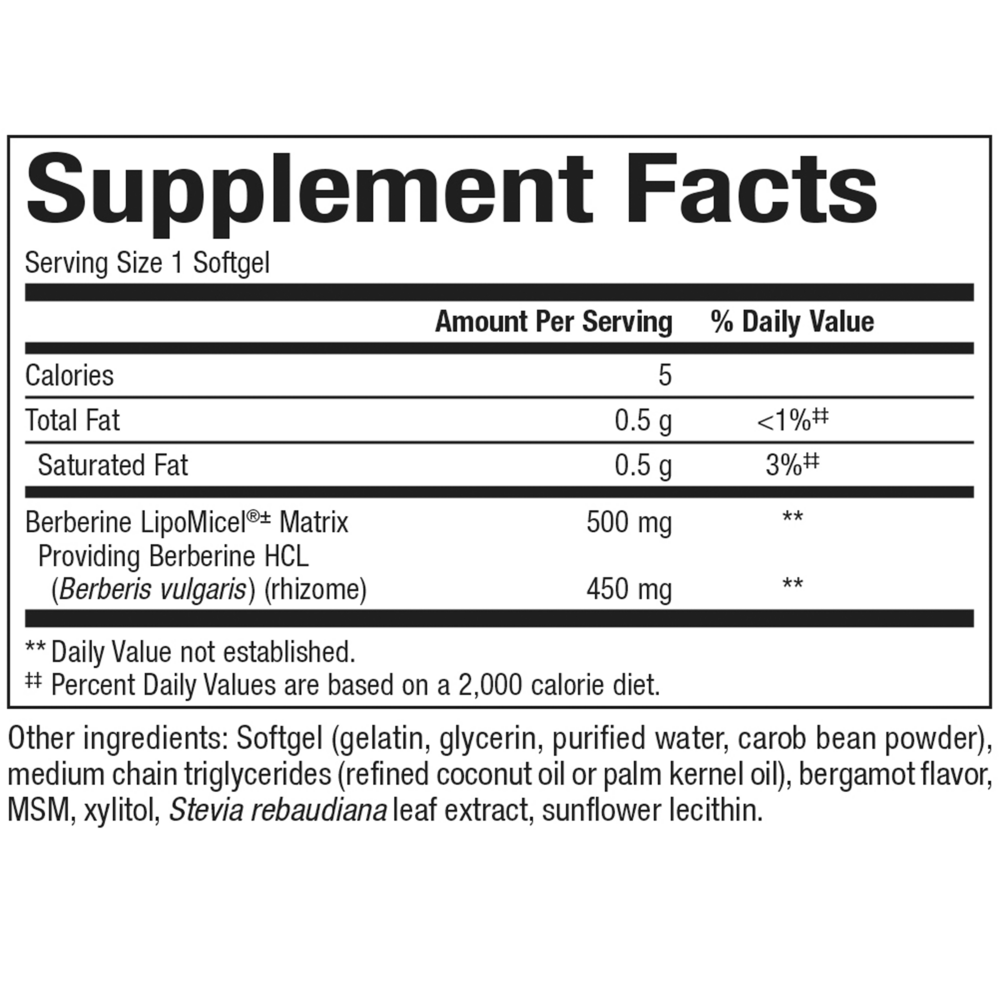 Product image for Berberine LipoMicel Matrix.