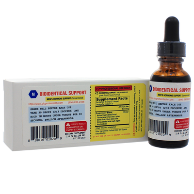 Mens Bioidentical Support 1 Ounce