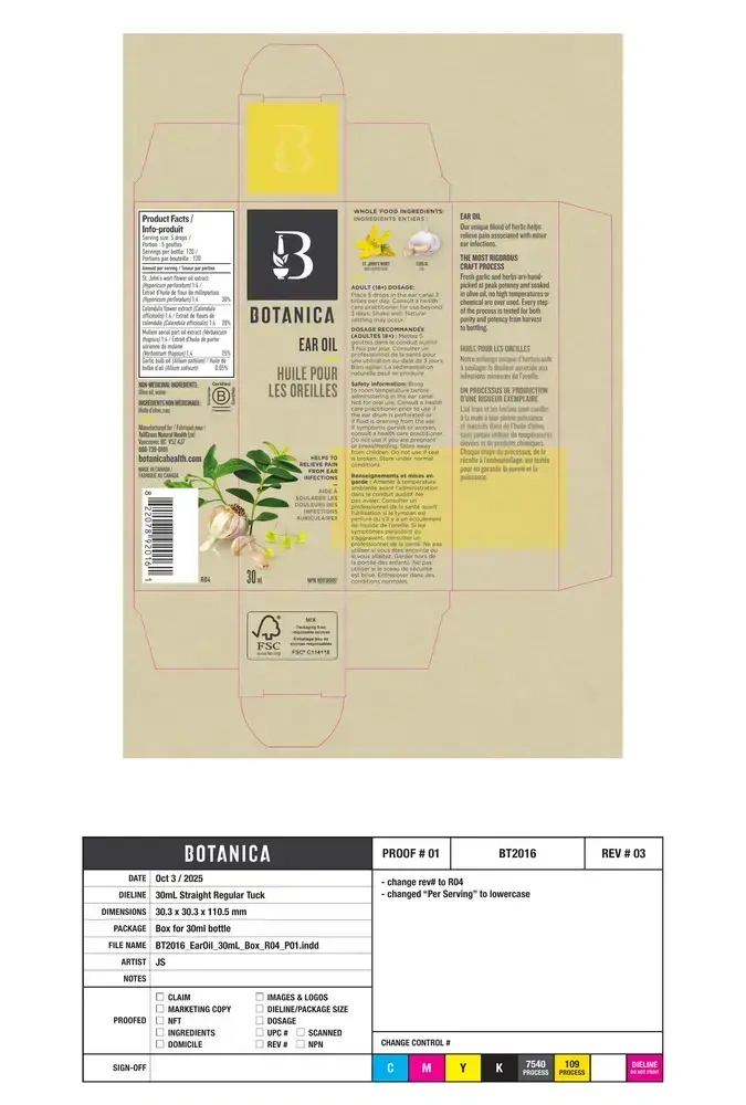 Product image for Ear Oil - Prevents &amp; Treats Ear Infections.