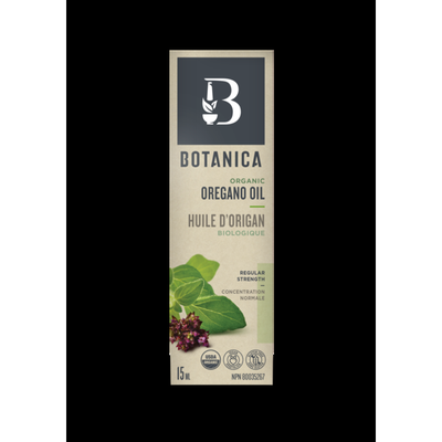 Oregano Oil Regular Strength 1:3 (Certified Organic)       15 Milliliters