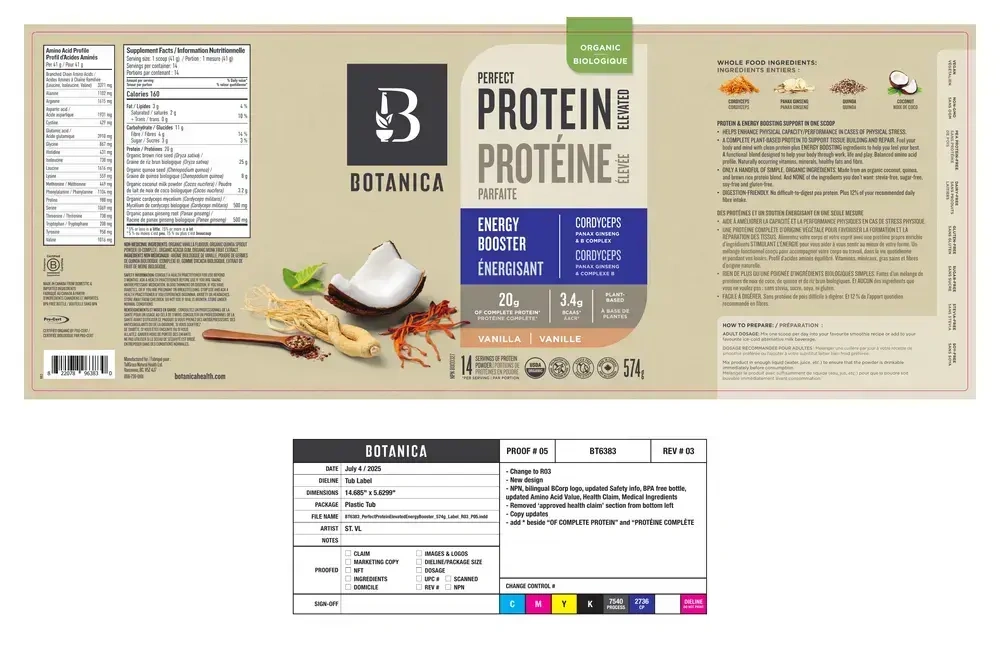 Product image for Perfect Protein Elevated - Energy Booster.