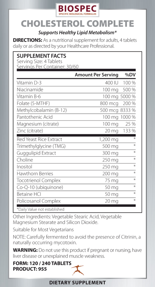 Product image for Cholesterol Complete.