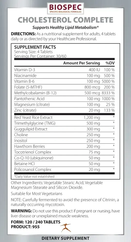 Product image for Cholesterol Complete.