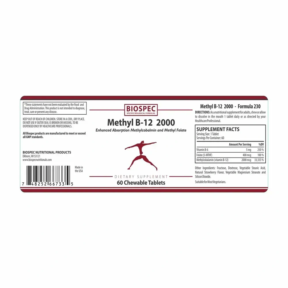Product image for Methyl B-12 2000.