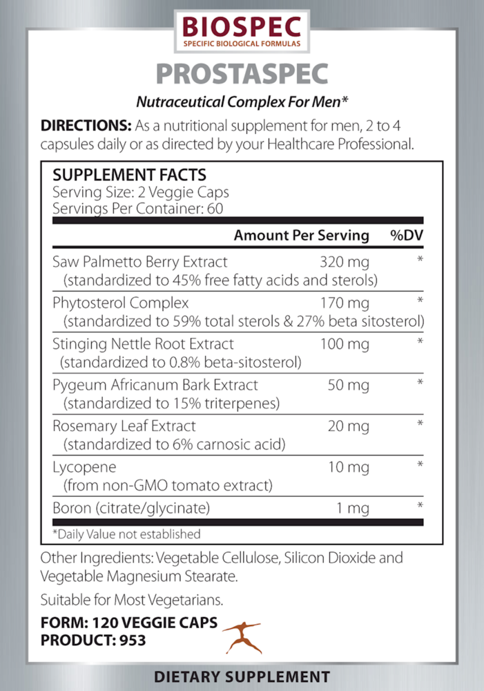 Product image for ProstaSpec.