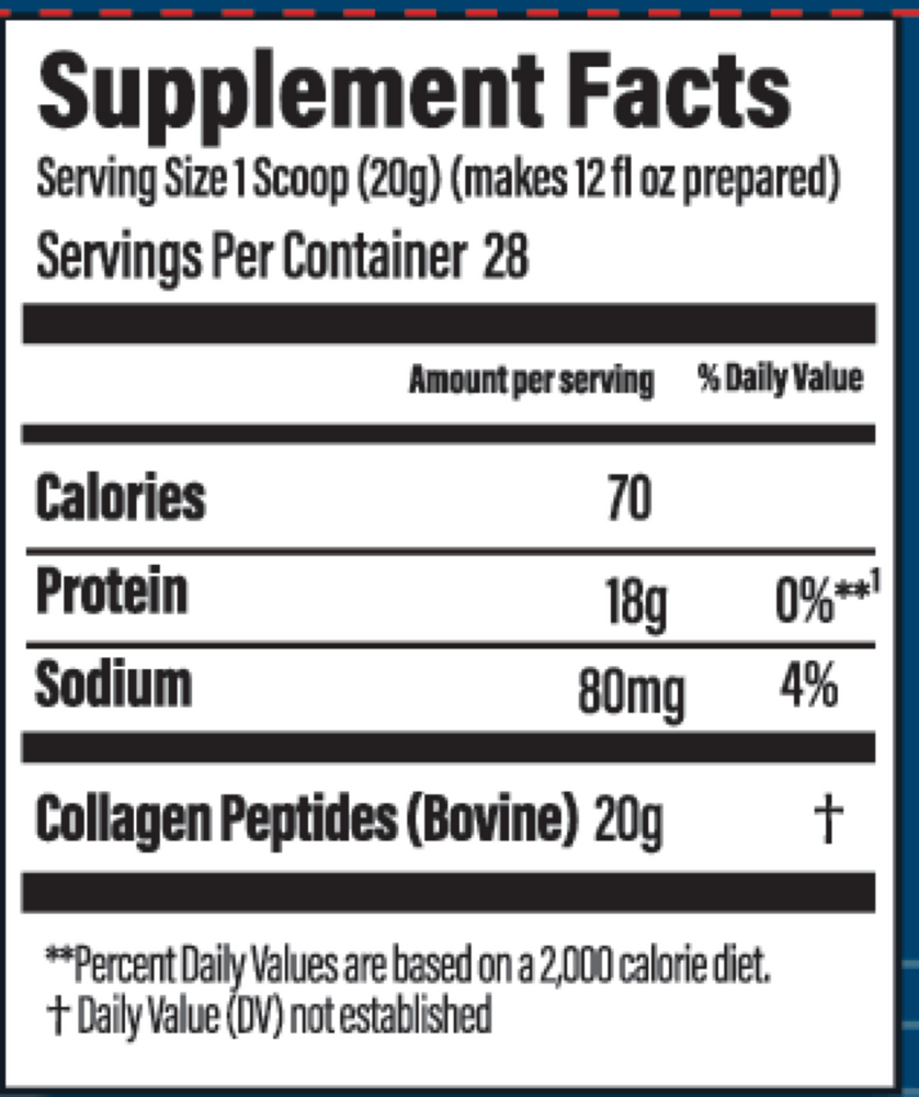 Product image for Collagen Peptides, Unflavored.