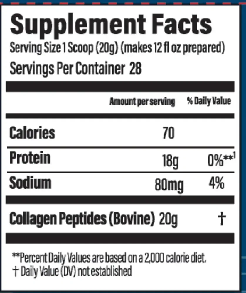 Product image for Collagen Peptides, Unflavored.