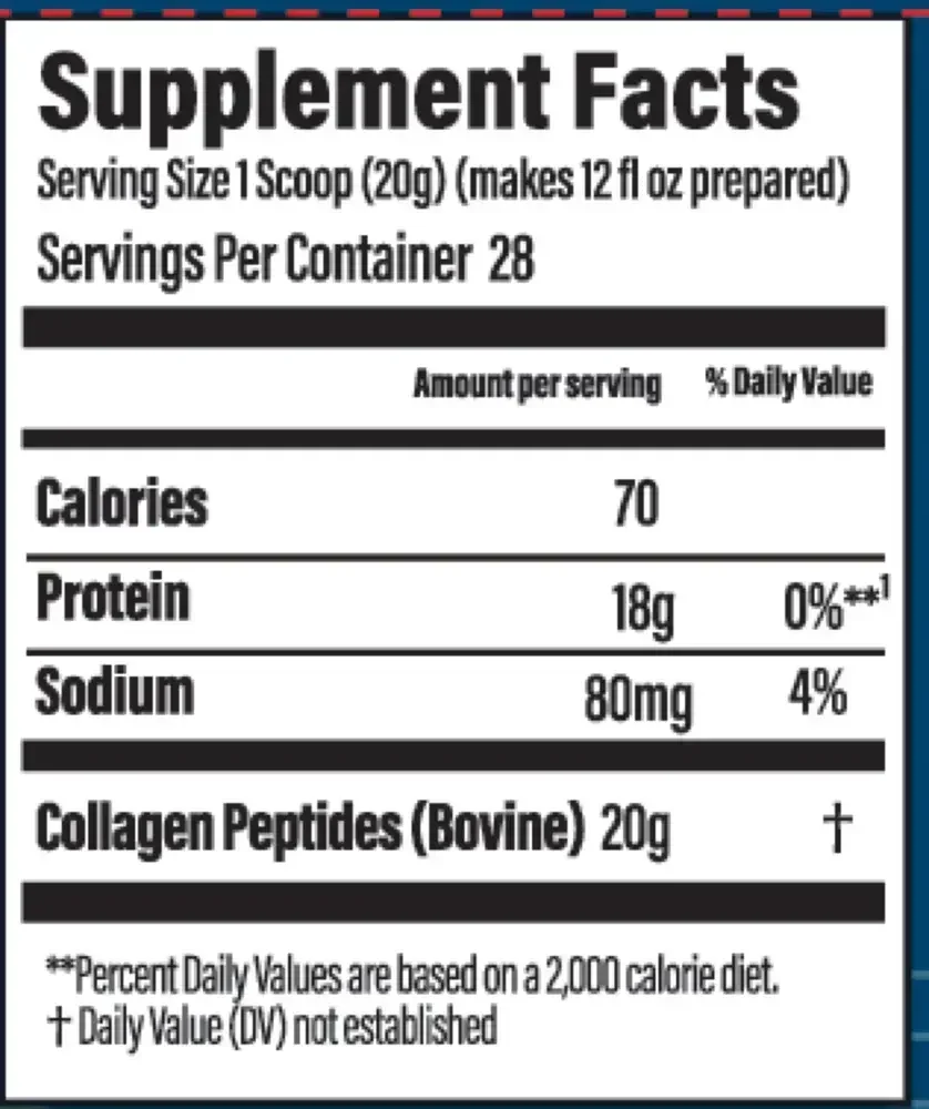 Product image for Collagen Peptides, Unflavored.