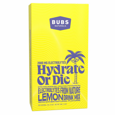 Hydrate or Die - Lemon 7 packets