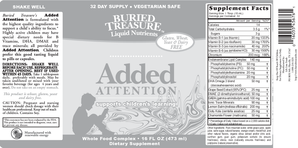 Product image for Added Attention.