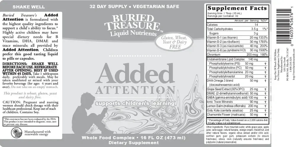 Product image for Added Attention.