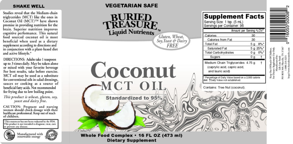 Product image for Coconut MCT Oil.