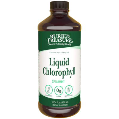 Liquid Chlorophyll Spearmint 496 Milliliters