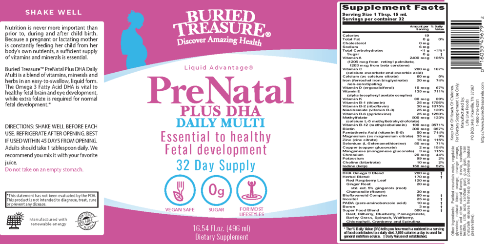 Product image for PreNatal plus DHA Complete.