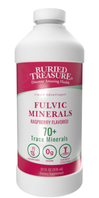Raspberry Colloidal Trace Minerals 976 Milliliters