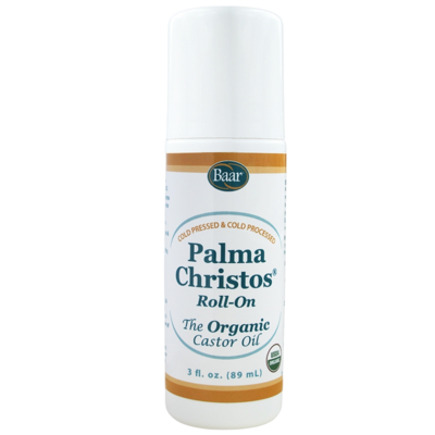Palma Christos Organic Roll-On Castor Oil 3 Ounces