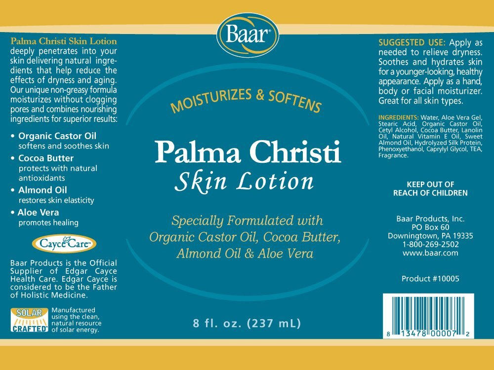 Product image for Palma Christi Skin Lotion.
