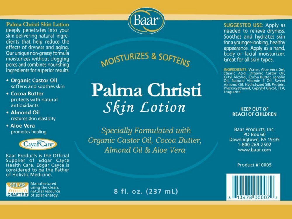 Product image for Palma Christi Skin Lotion.
