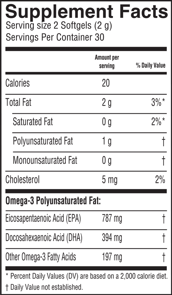Product image for Fresh Catch Ultra EPA-DHA.