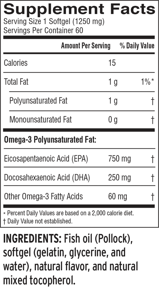 Product image for Ideal Omega3.