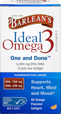 Ideal Omega3 60 Softgels