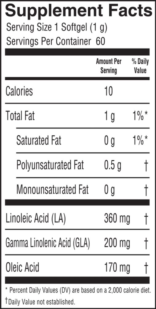 Product image for Borage Oil.