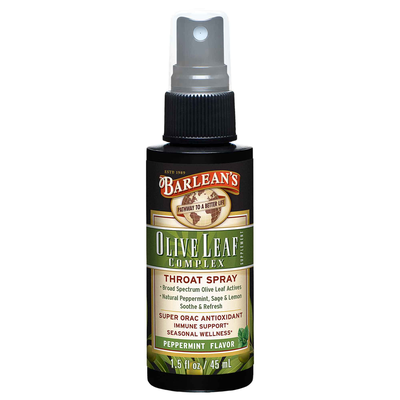 Olive Leaf Complex Throat Spray Peppermint product image