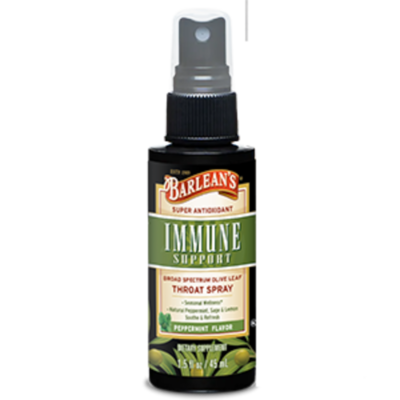 Olive Leaf Complex Throat Spray Peppermint