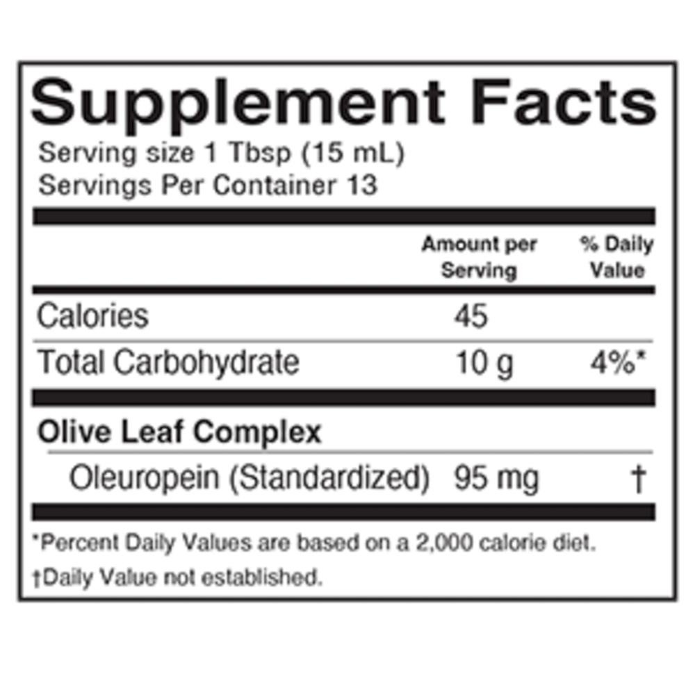 Product image for Olive Leaf Complex Peppermint.