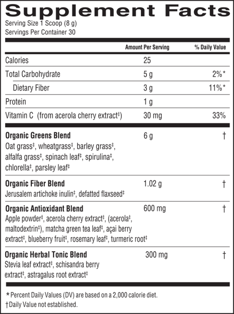 Product image for Organic Greens.