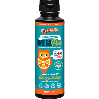 Seriously Delicious Omega Pals Hooty Fruity Tangerine Fish Oil + Eye Nutrition product image