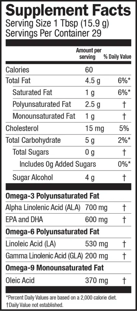 Product image for Seriously Delicious Orange Creme Total Omega.