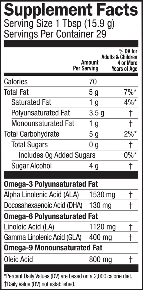 Product image for Seriously Delicious Pomegranate Blueberry Smoothie Total Omega Vegan.