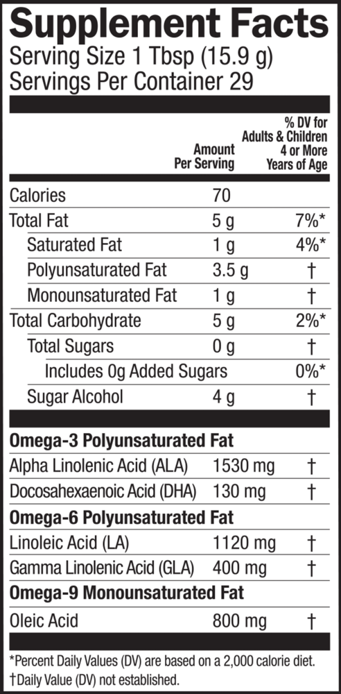 Product image for Seriously Delicious Pomegranate Blueberry Smoothie Total Omega Vegan.