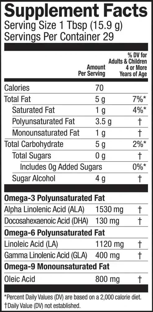 Product image for Seriously Delicious Pomegranate Blueberry Smoothie Total Omega Vegan.