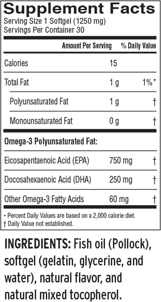 Product image for Ideal Omega3.