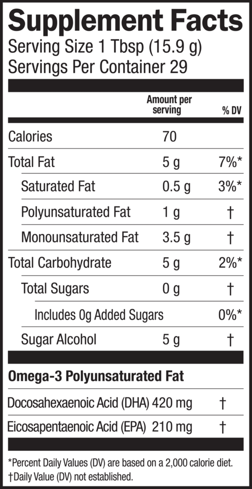 Product image for Seriously Delicious Omega-3 from Algae Oil Pink Lemonade.