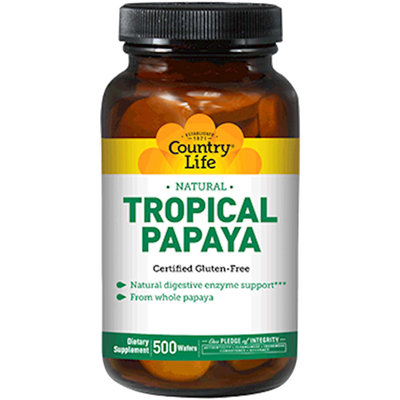 Tropical Papaya Chewables 500 Chewables